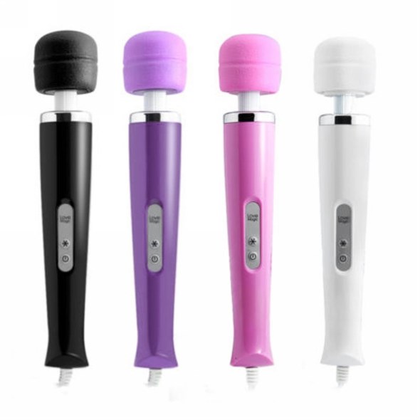 Массажёр Magic Wand проводной 10 режимов, фиолетовый 00000010332 - фото 65133